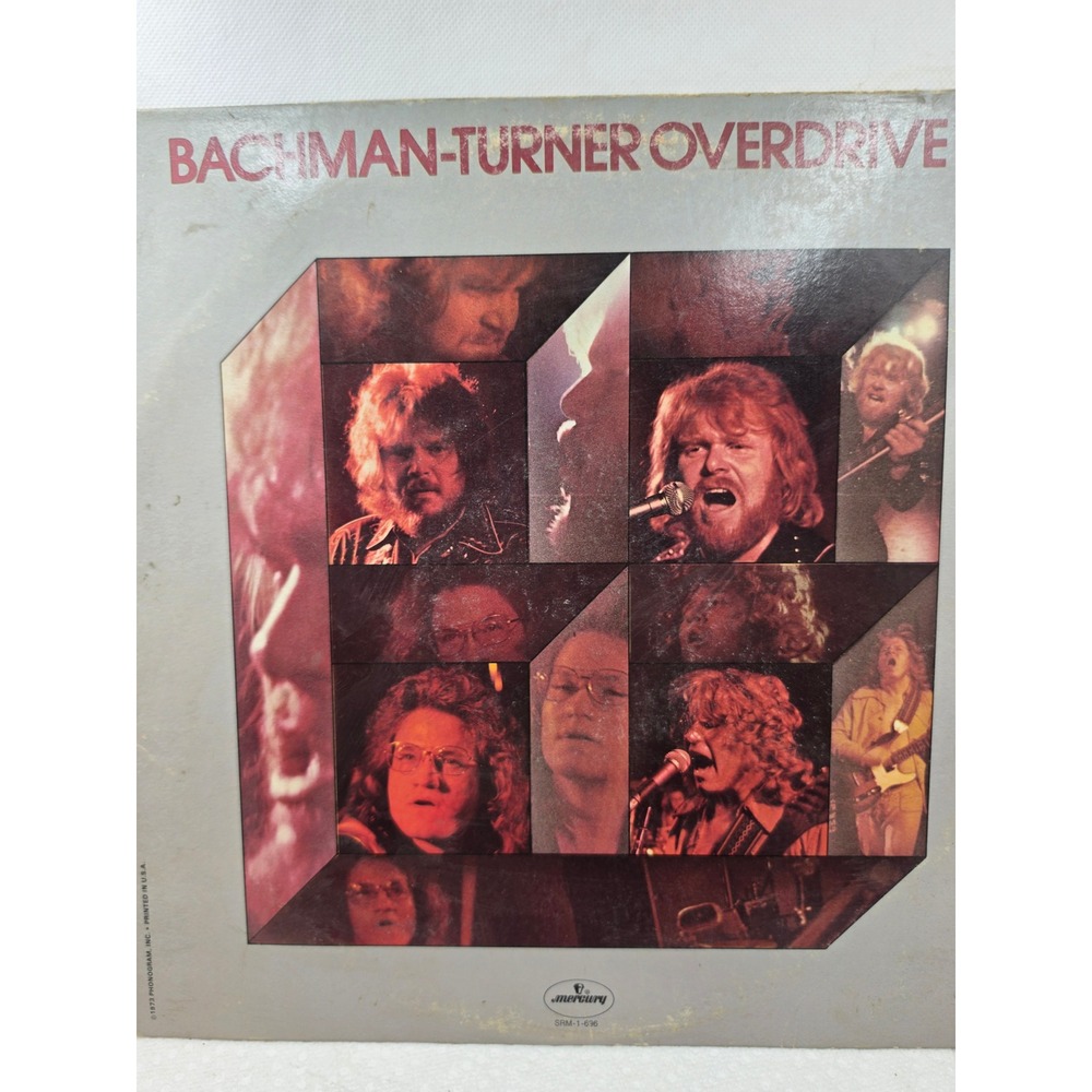 Bachman-Turner Overdrive II Vinyl LP 1973 Mercury SRM-1-696 Takin Care Business